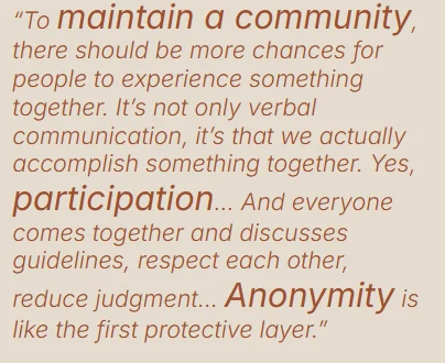 Community space right